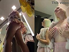 Hidden Cam Catches Pussy In Fitting Room