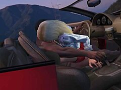 gta 5 franklin bangs a hooker in car