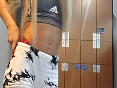 Brazilian Teen Caught Masturbating in Gym Bathroom Stall