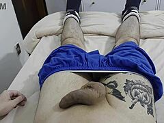 I found a resting cock and couldn’t resist sharing this Brazilian solo moment.