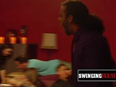 Swinger Reunion Featuring Hot Amateur Couples in Full Action