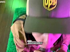delivery girl candy craves bbc and gets every inch in sloppy deepthroat