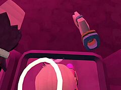 Hard Fucking with Shemale in Rec Room, No Resistance