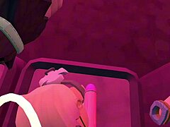Hard Fucking with Shemale in Rec Room, No Resistance