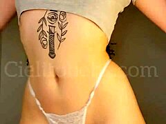 Damn! Argentinian Dancing in White Micro Thong Trailer!