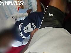 african nanny toys with boss's black dick while wife’s away at work