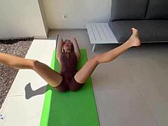 I'm so turned on fucking my yoga trainer outdoors
