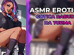 I’m obsessed with my goth classmate’s whispers and forbidden desires in this erotic ASMR.