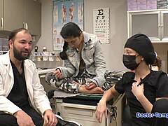 dr tampa catches jasmine rose for backstage pounding