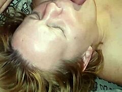 Throat pie explodes with my cock deep in her mouth tonight