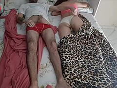 this old guy tricked the neighbor into sharing a bed!