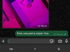 Slamming hard with the neighbor’s slut, part 2 of our wild WhatsApp hookup!