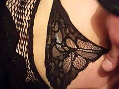 What’s behind this mature anal session with a massive rod?