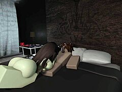 Fan begged for a wild Roblox fuck session