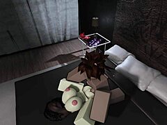 Fan begged for a wild Roblox fuck session
