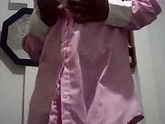 hey, watch my black wife dance for her lover to get filled with cum on our bed