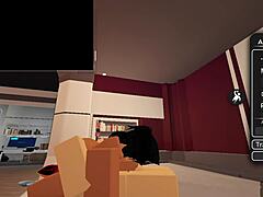 Roblox condo lucky day with intense blowjob action