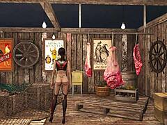 Fallout 4 Slut Teases in Sexy Outfit