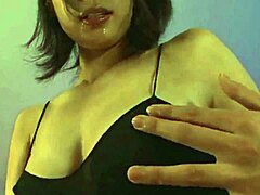 Why is Saki Aoyama oiling up for solo teasing fun?