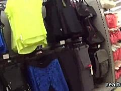 Stunning Czech teen lured from mall for POV pounding!
