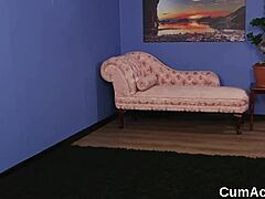 sexy doll receives facial in pov scene