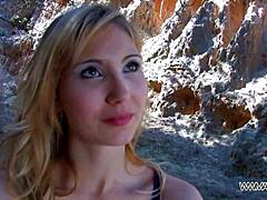 oh man, this naive blonde thought it was glamour but i assfucked her outdoors