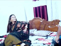 Horny Indian wife in sari craves intense devar bhabhi action