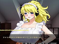 Wow! Maid-San in Boin Game Honey Scene 3 English Rocks!