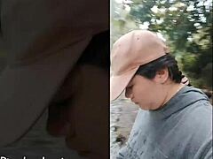 outdoor blowjob is my fave, especially with this curvy beauty! 😘