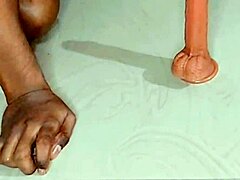 cute latina sissy cuckold locked in a cage gets fucked hard by her master