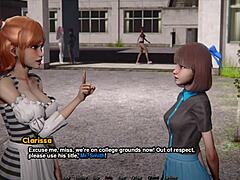 That new teacher started a curious game in part 21.