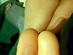 Admiring the Feet and Big Ass of a Curvy Wife