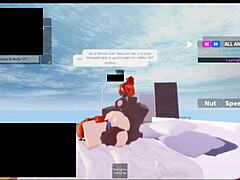 hey, wanna see me pounded by two huge black futas in Roblox?
