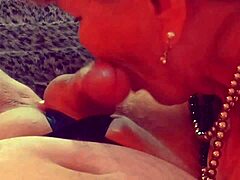 Granny Carmen Deep Throating GILF Angel in Raw Action