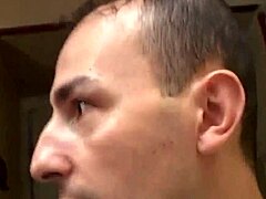 Italian Man Craves Oral Sex After Work with House Woman