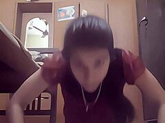 yo, wanna see how this desi creampie queen works out her boobs?