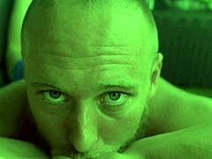 Female POV Blue Eyes Guy Licking Pussy