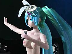 Hatsune Miku Full Nude in Project Diva Mod