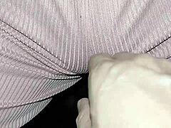 Wow, shy stepsister left alone at home gets naughty!