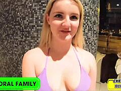 Wow, Eliza Eves banging in bedroom quickie, so hot! 🔥