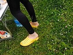 milf brunette shares steamy vacation sex vlog moments