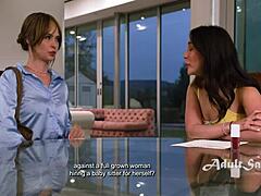 The Brat Who Seduced Her Sitter with Wild Lesbian Action - Jane Wilde Lilly Bell