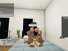 Just a couple banging hard on Roblox, wanna watch?