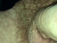 Horny Guy Rips Panties, Spits on Huge Cock, Moans with Dirty Talk, Close-Up Cumshot