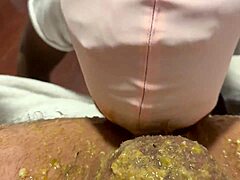 Puking and Rimming in Rough Interracial Fuck for Thanksgiving