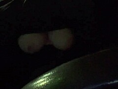 Hey babe, wanna see my huge boobs while I drive? Artemisia Love flashes hard!