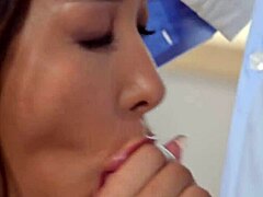 Free Scene of Doctor Slamming Nurse Lia Lin in Every Hole at Clinic GP2779
