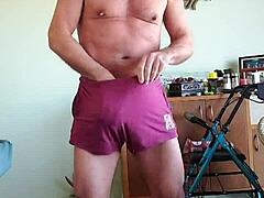My New N2N Gym Shorts Drive Pervy Papifacheros Wild with Fetish Craze!