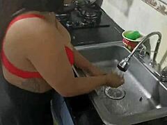 My wife cooks sausages and hallacas naked, she loves it, does yours cook like this?