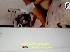 In this cuckold scene, the old husband allows his wife to take the big black cock